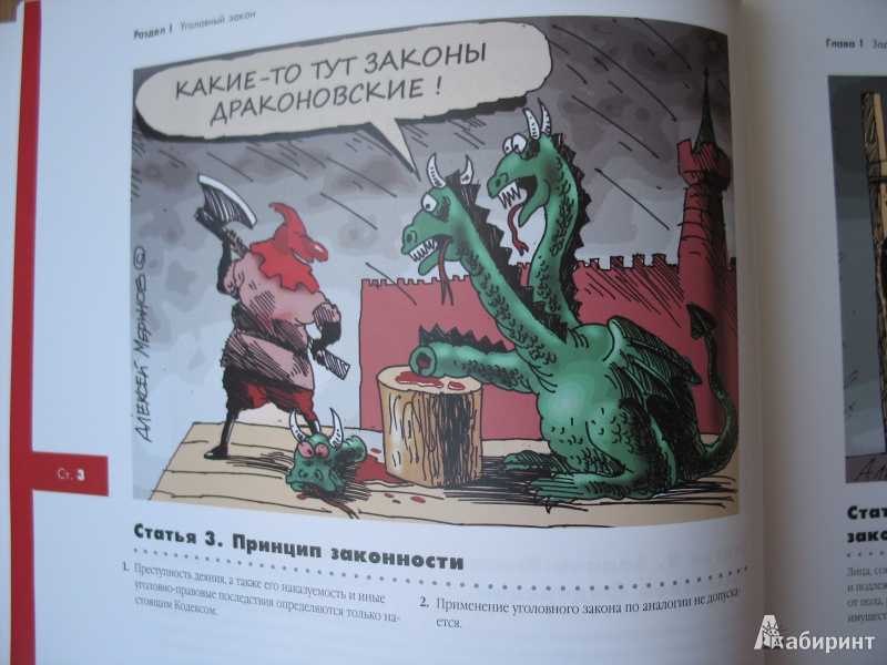 Иллюстрация 15 из 26 для Иллюстрированный Уголовный кодекс РФ | Лабиринт - книги. Источник: AnnaSanna