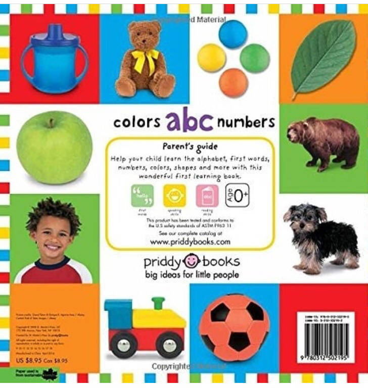 Иллюстрация 8 из 14 для Colours, ABC, Numbers (board book) | Лабиринт - книги. Источник: Исаева  Екатерина Юрьевна
