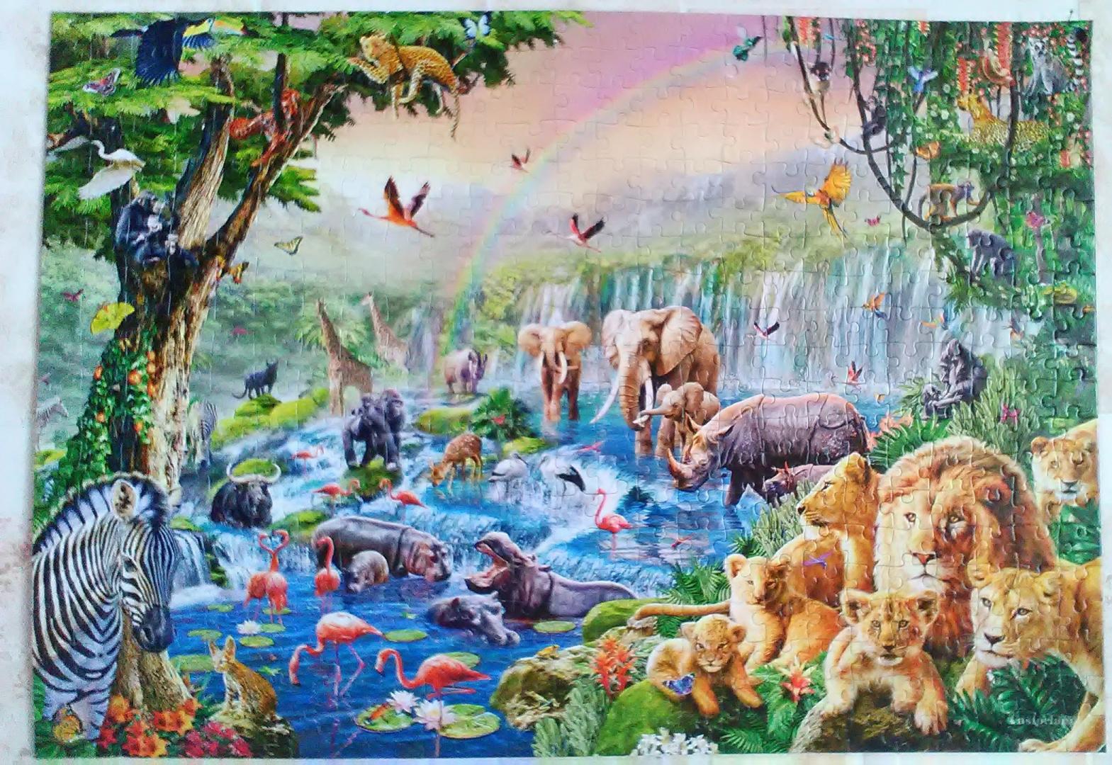 Иллюстрация 7 из 9 для Puzzle-500 "Река в джунглях" (B-52141) | Лабиринт - игрушки. Источник: Selenita