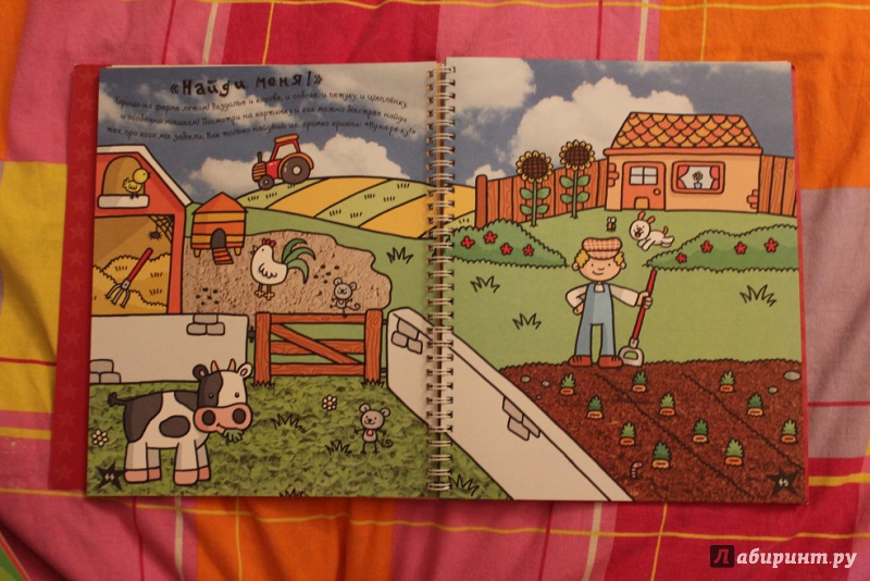 Иллюстрация 28 из 33 для На ферме (с наклейками) - Эмили Стед | Лабиринт - книги. Источник: КАТАРИНА1988
