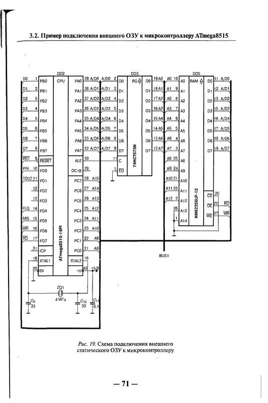 Иллюстрация 5 из 6 для Применение микроконтроллеров AVR. Схемы, алгоритмы, программы (+ CD) - В.Н. Баранов | Лабиринт - книги. Источник: Ялина