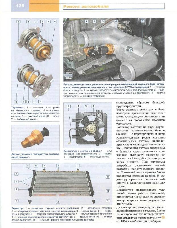 Иллюстрация 32 из 45 для Lada Priora ВАЗ-2170 с двигателем 1,6i. Устройство, эксплуатация, обслуживание, ремонт | Лабиринт - книги. Источник: Юта