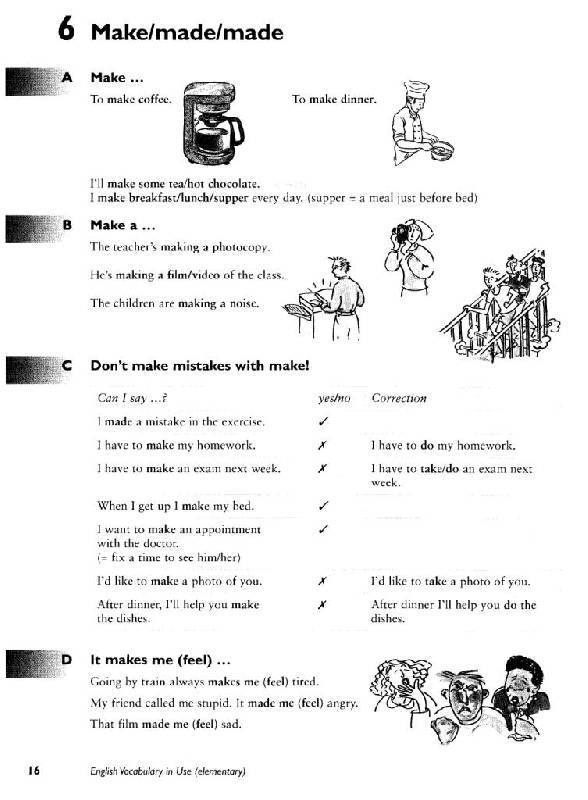 Иллюстрация 26 из 30 для English Vocabulary in Use: Elementary - McCarthy, O`Dell | Лабиринт - книги. Источник: Юта