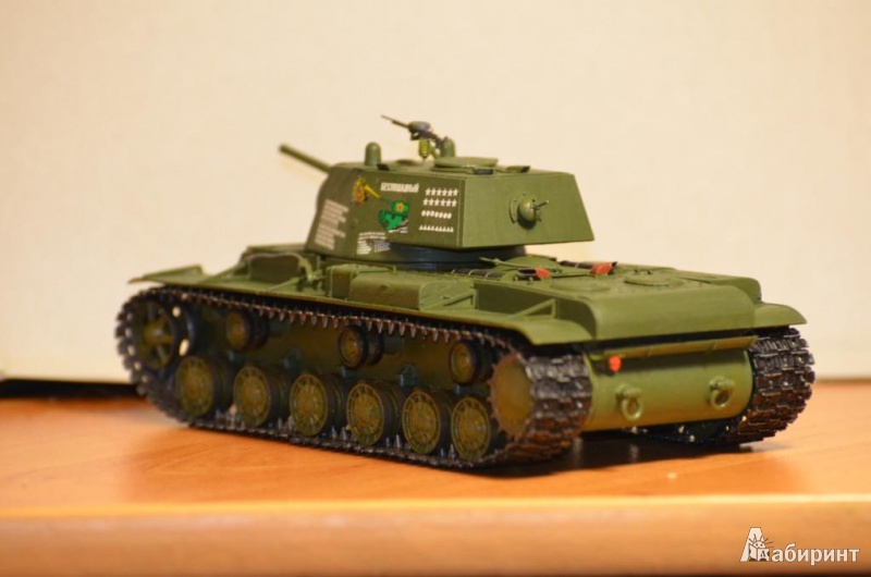 Иллюстрация 5 из 9 для Советский танк "КВ-1" (3539П) | Лабиринт - игрушки. Источник: Денис-Х-И