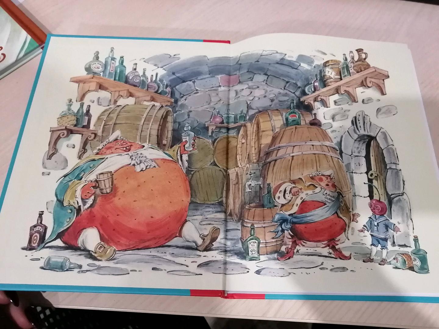 Иллюстрация 182 из 208 для Приключения Чиполлино - Джанни Родари | Лабиринт - книги. Источник: Костина  Александра