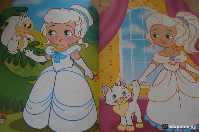 Иллюстрация 3 из 7 для Питомцы маленькой принцессы. Раскраска с наклейками для детей с 3-х лет | Лабиринт - книги. Источник: Сидоренко  Сергей