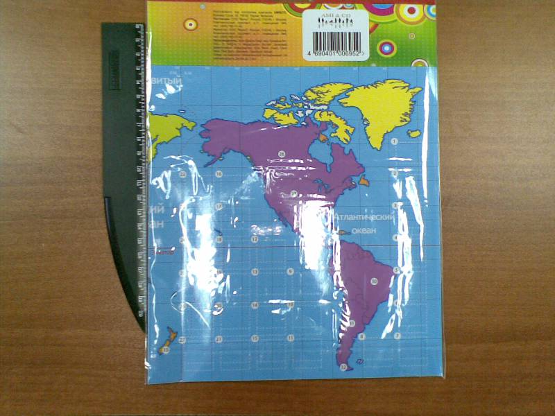 Иллюстрация 4 из 4 для Наклейки развивающие "Карта мира" 15х20 (MB0031A-B) | Лабиринт - игрушки. Источник: Читательница-Писательница