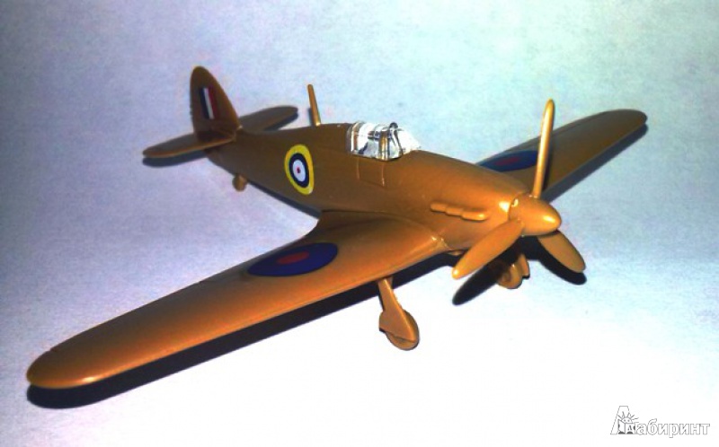 Иллюстрация 2 из 10 для Британский истребитель "Харрикейн МК-1" (6173) | Лабиринт - игрушки. Источник: Бельмас  Александр Анатольевич