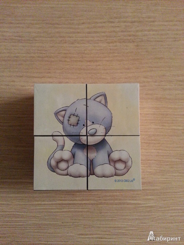 Иллюстрация 4 из 8 для Кубики 4 штуки "Me to You" (87135) | Лабиринт - игрушки. Источник: Власова  Светлана