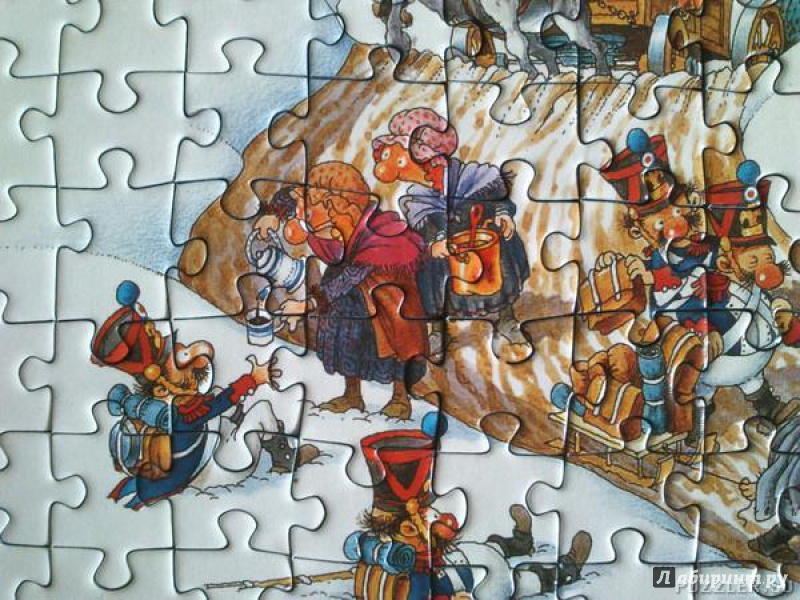 Иллюстрация 10 из 10 для Puzzle-2000 "Отступление Наполеона" (29566) | Лабиринт - игрушки. Источник: Anti_aspirant