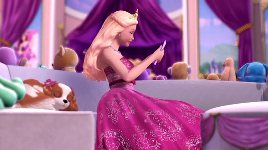 Иллюстрация 9 из 13 для Барби. Принцесса и поп-звезда (DVD) - Зик Нортон | Лабиринт - . Источник: noname