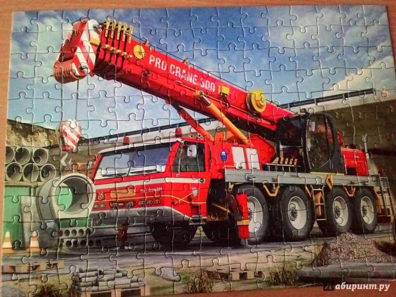 Иллюстрация 2 из 4 для Puzzle-180 "Авто-кран" (В-018147) | Лабиринт - игрушки. Источник: Анрепо Екатерина