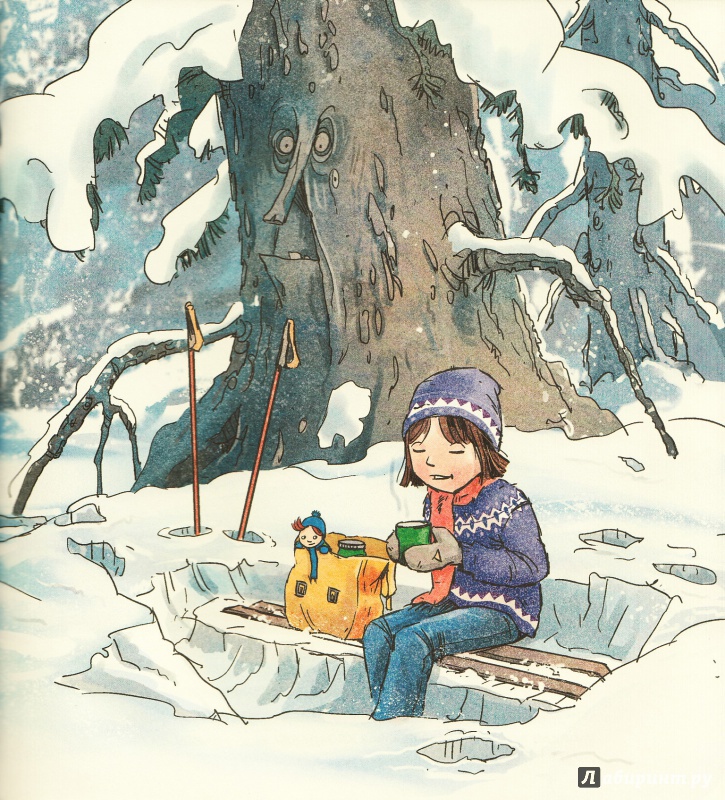 Иллюстрация 7 из 31 для Зимняя сказка о Кроликах, Лисе и Снеговике - Ларс Рудебьер | Лабиринт - книги. Источник: Иринка