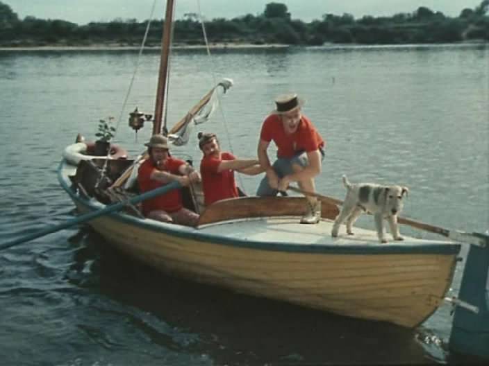Иллюстрация 8 из 10 для Трое в лодке, не считая собаки (DVD) - Наум Бирман | Лабиринт - . Источник: urri23