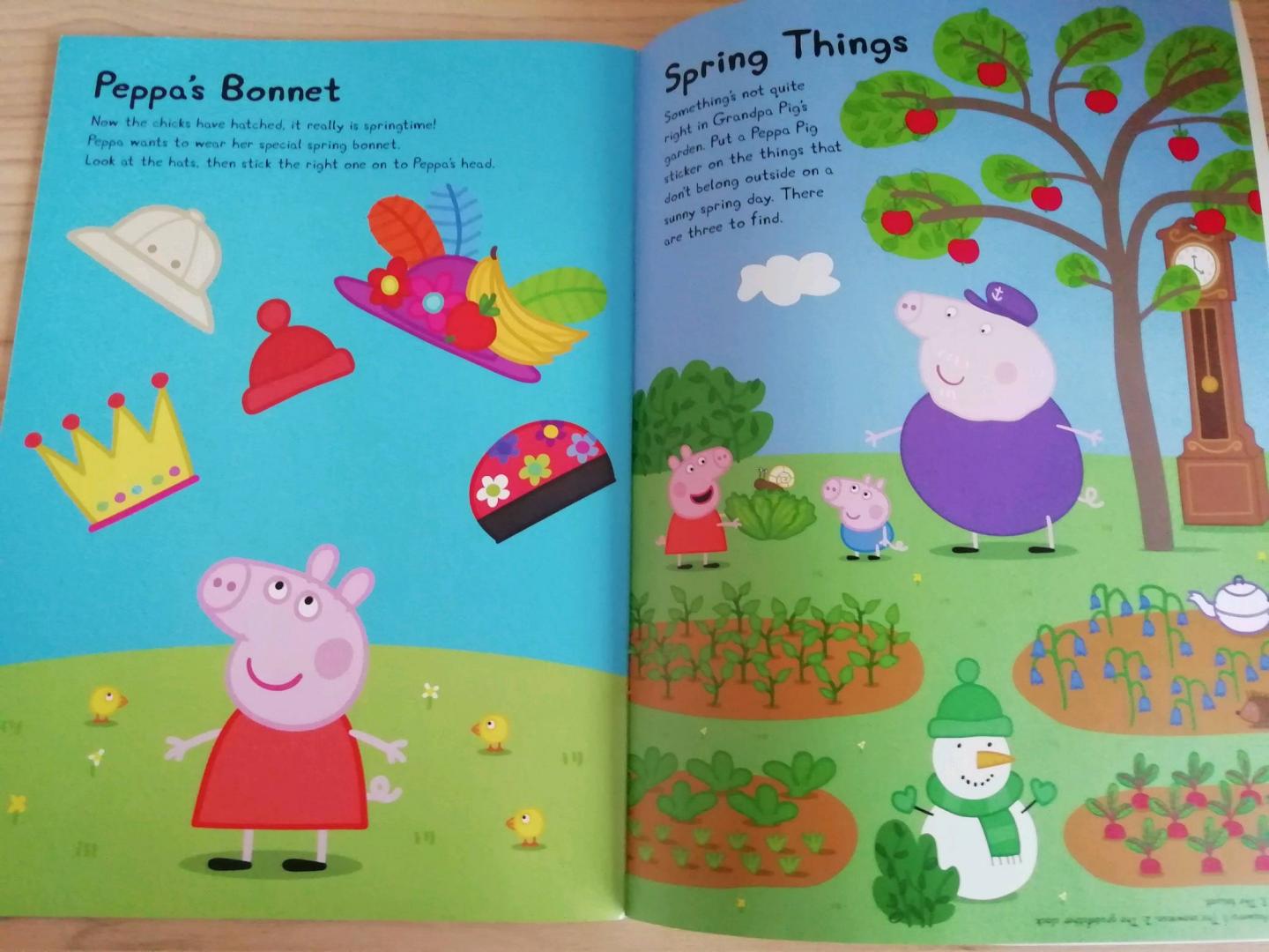 Иллюстрация 19 из 21 для Peppa Pig. Happy Easter (Sticker Activity book) | Лабиринт - книги. Источник: dinarashb
