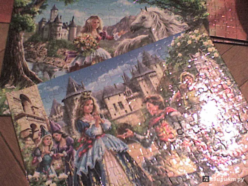 Иллюстрация 9 из 23 для Пазлы "Принцессы" (2 в 1, 135 элементов и 70 элементов) (В-021017) | Лабиринт - игрушки. Источник: Роза с шипами