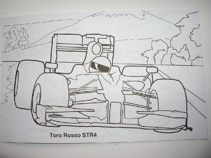 Иллюстрация 3 из 12 для Формула-1. Раскраска | Лабиринт - книги. Источник: Tiger.