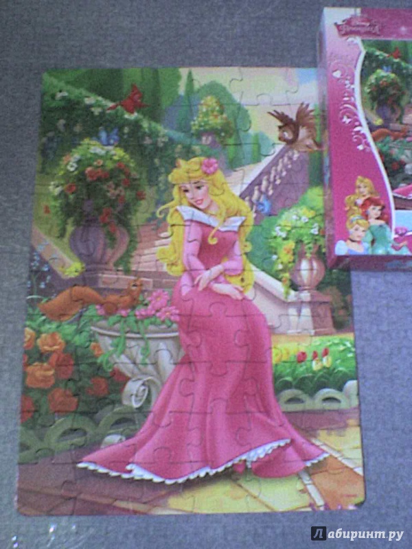 Иллюстрация 8 из 25 для Step Puzzle-60 "Disney. Спящая красавица" (81129) | Лабиринт - игрушки. Источник: Роза с шипами
