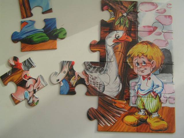 Иллюстрация 1 из 2 для Гуси-лебеди. Пазл-20 макси (00193) | Лабиринт - игрушки. Источник: Галя-Галя