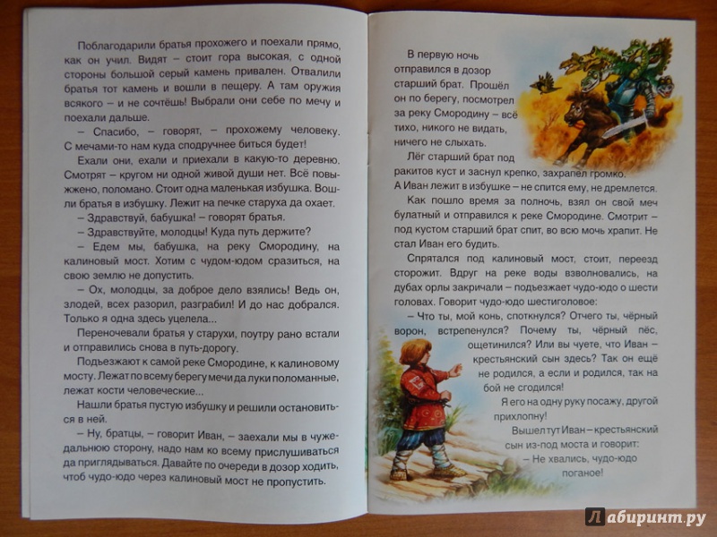 Иллюстрация 5 из 35 для Иван-крестьянский сын и Чудо-юдо | Лабиринт - книги. Источник: Мелкова  Оксана