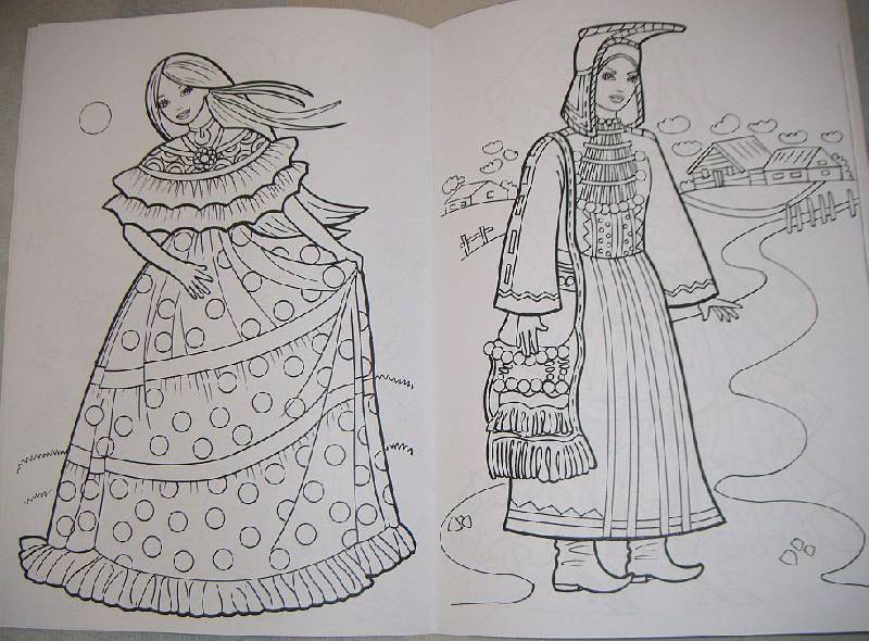 Иллюстрация 5 из 5 для Раскраска: Самые красивые | Лабиринт - книги. Источник: Iwolga