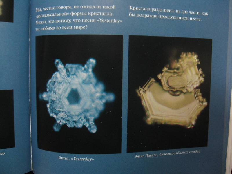 Иллюстрация 9 из 21 для Послания воды: Тайные коды кристаллов льда - Масару Эмото | Лабиринт - книги. Источник: bhf