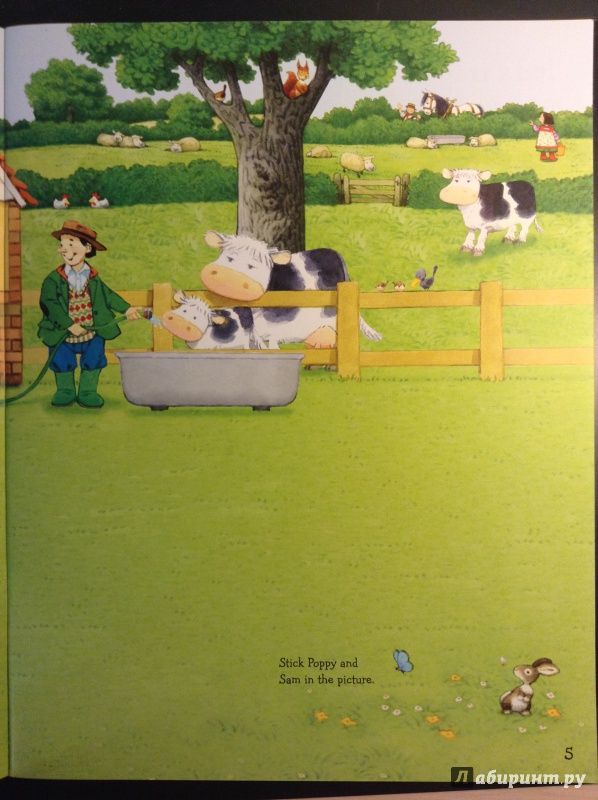 Иллюстрация 14 из 32 для Poppy and Sam's Sticker Book - Jessica Greenwell | Лабиринт - книги. Источник: Lapchi