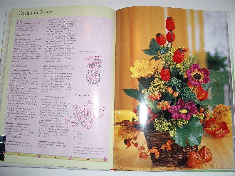 Иллюстрация 12 из 13 для Цветы и фрукты круглый год. Вязание крючком - Ева Экснер | Лабиринт - книги. Источник: Afalina