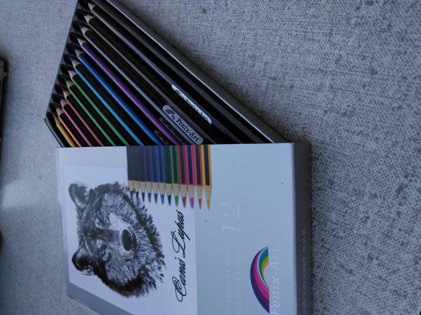 Иллюстрация 50 из 55 для Набор цветных карандашей, 12 цветов "Волк" (32870-12) | Лабиринт - канцтовы. Источник: Махнёва  Елена