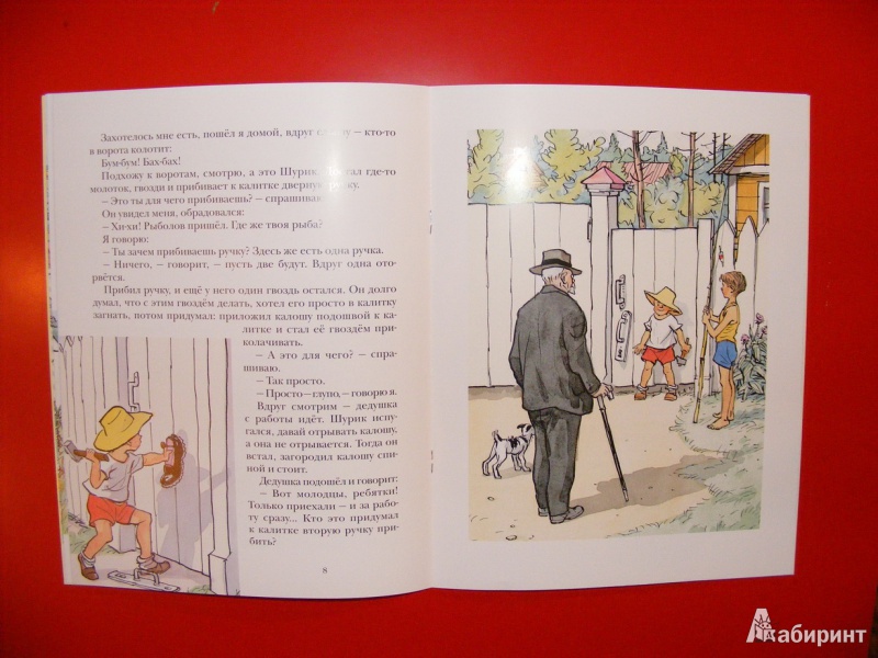 Иллюстрация 7 из 14 для Шурик у дедушки - Николай Носов | Лабиринт - книги. Источник: Olga  Novikova