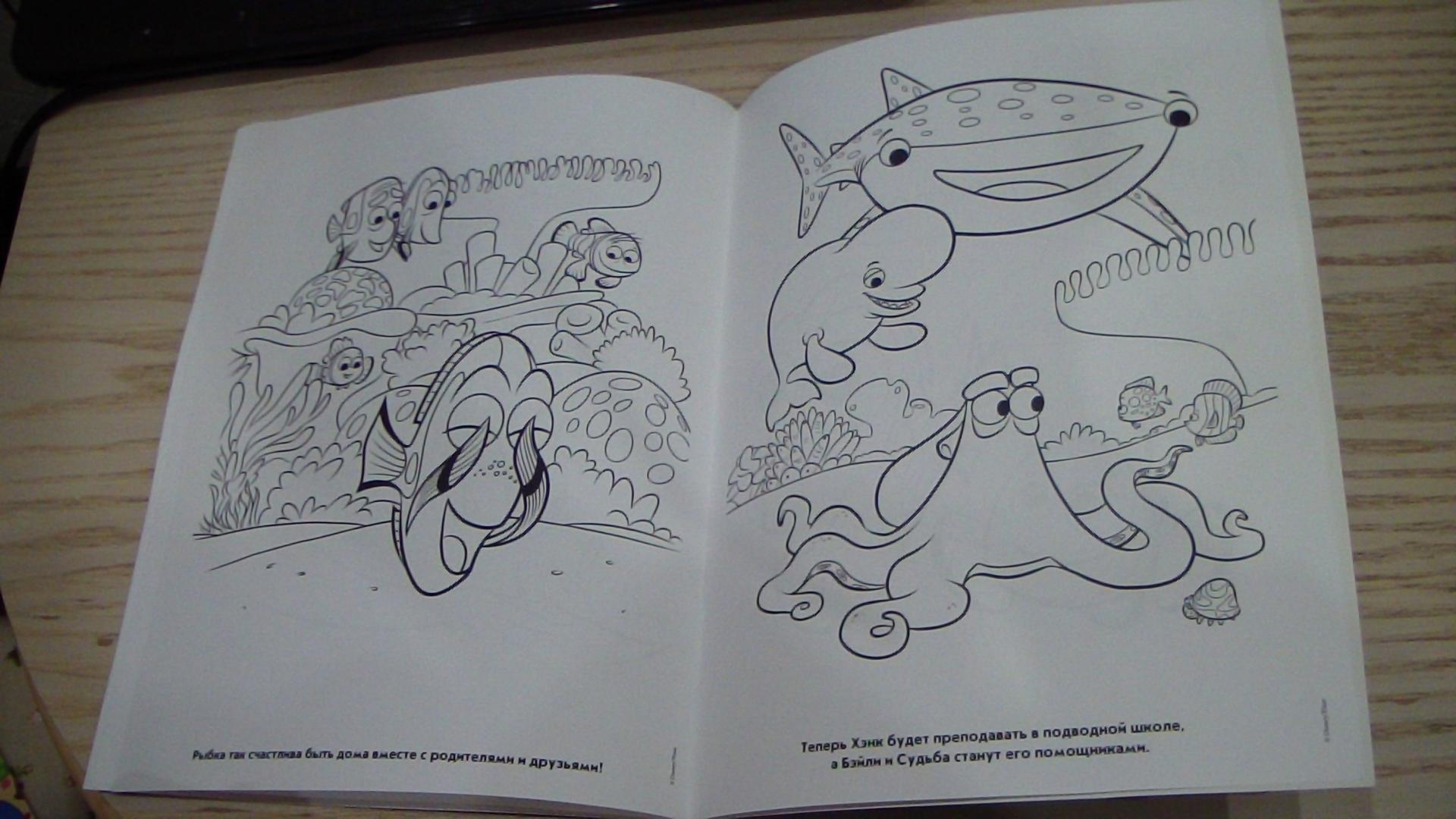 Иллюстрация 7 из 7 для Волшебная раскраска. В поисках Дори (№16030) | Лабиринт - книги. Источник: Labi