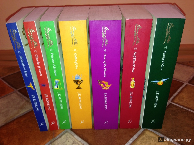 Иллюстрация 15 из 27 для Harry Potter and the Deathly Hallows - Joanne Rowling | Лабиринт - книги. Источник: Орлова  Вероника