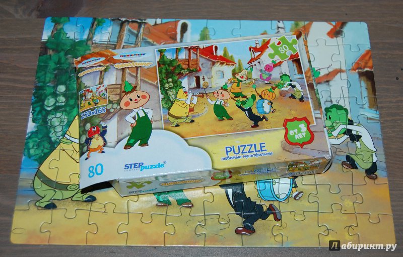 Иллюстрация 3 из 16 для Step Puzzle-80 "Золотая серия-5. Мультфильмы" (в ассортименте) (77019) | Лабиринт - игрушки. Источник: Сорокин  Игорь