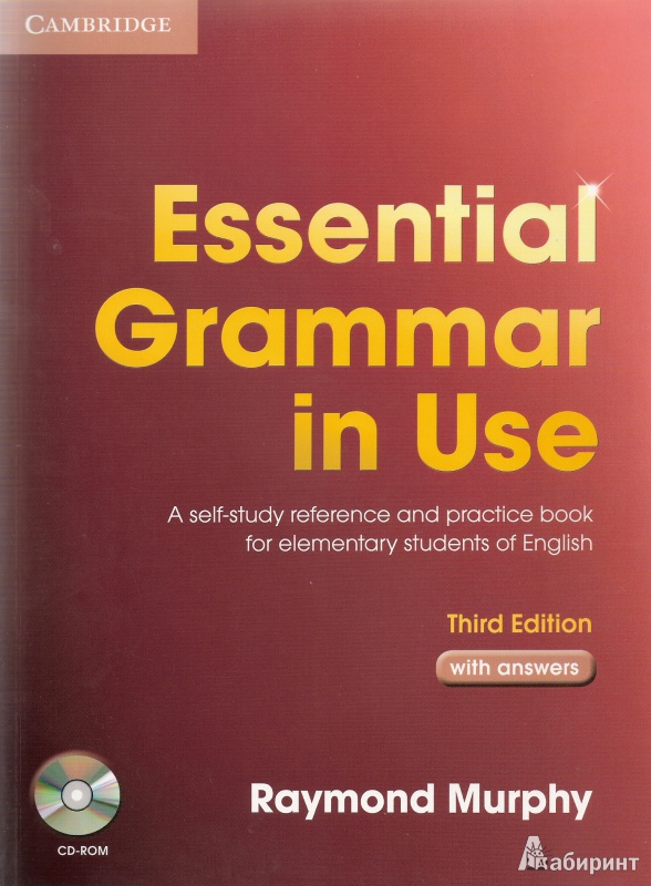 Иллюстрация 12 из 59 для Essential Grammar in Use. Book with answers (+CD) - Raymond Murphy | Лабиринт - книги. Источник: Метальникова  Анна