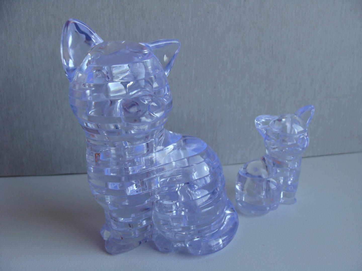 Иллюстрация 12 из 23 для 3D головоломка "Кошка серебристая" (90126) | Лабиринт - игрушки. Источник: ЛиС-а
