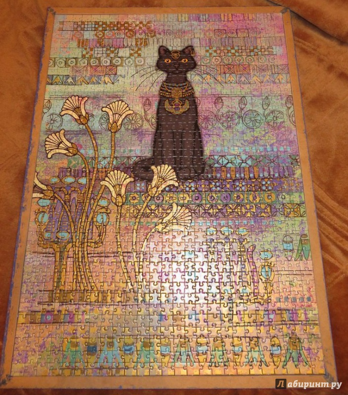 Иллюстрация 8 из 15 для Puzzle-1000. Египетская кошка, Jane Crowther | Лабиринт - игрушки. Источник: Альби-чебурашка