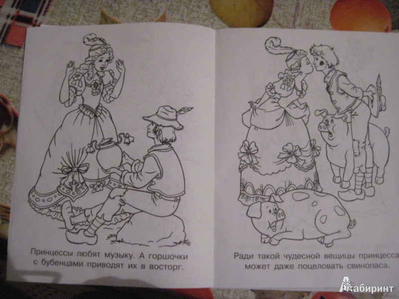 Иллюстрация 5 из 21 для Мечты принцесс. Голубая книжка. Раскраска | Лабиринт - книги. Источник: Ежова  Светлана