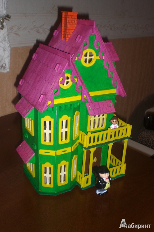 Иллюстрация 3 из 22 для Сборная модель "Готический дом" малый (G-DH001) | Лабиринт - игрушки. Источник: minat