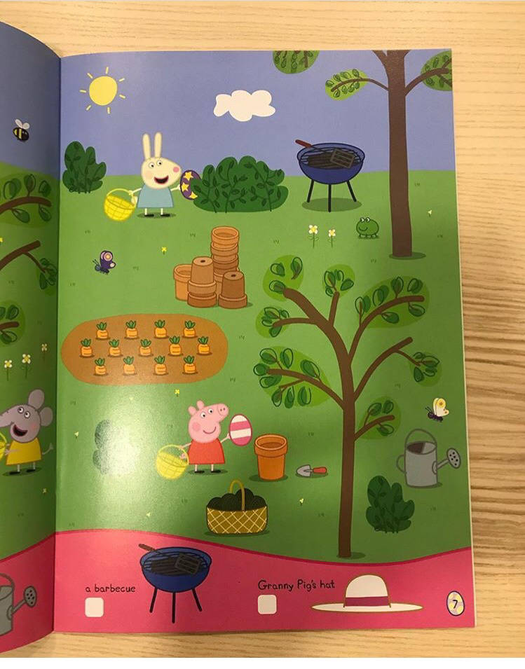 Иллюстрация 14 из 21 для Peppa Pig. Happy Easter (Sticker Activity book) | Лабиринт - книги. Источник: Исаева  Екатерина Юрьевна