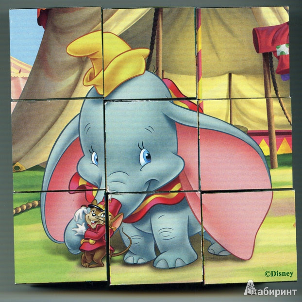 Иллюстрация 4 из 7 для Дисней 9 кубиков "Animal Friends" (87111) | Лабиринт - игрушки. Источник: elena_ls1