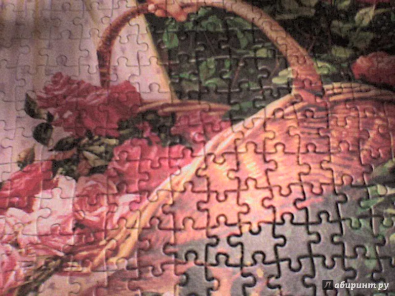 Иллюстрация 5 из 8 для Puzzle-1000 "В саду роз" (C-103126) | Лабиринт - игрушки. Источник: Роза с шипами