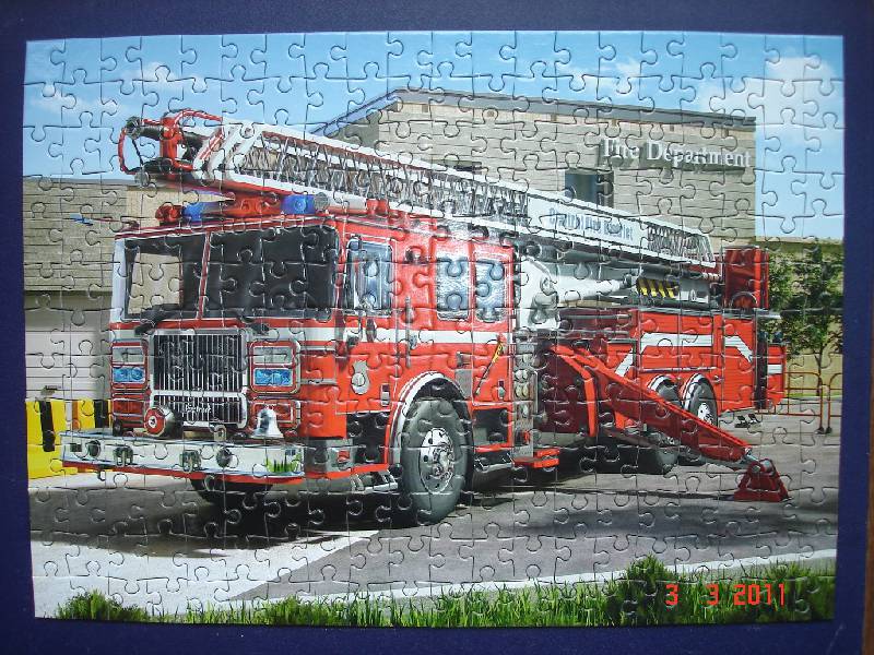 Иллюстрация 7 из 10 для Puzzle-260 Пожарная машина | Лабиринт - игрушки. Источник: Щебнева Людмила Евгеньевна