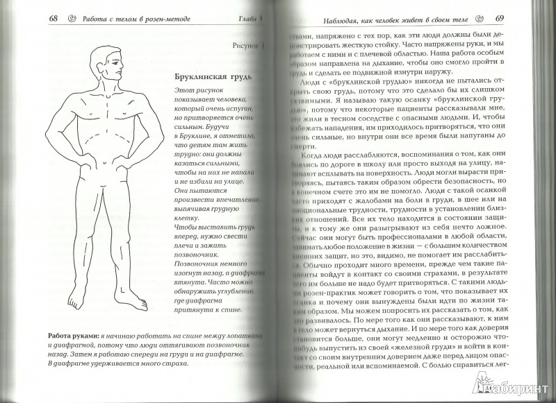 Иллюстрация 5 из 10 для Работа с телом в розен-методе. Доступ к бессознательному через прикосновение - Розен, Бреннер | Лабиринт - книги. Источник: Юлия