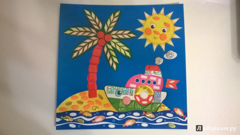 Иллюстрация 4 из 7 для Разноцветная мозаика для малышей "Пароходик. Паровозик" (2828) | Лабиринт - игрушки. Источник: Чужова  Екатерина
