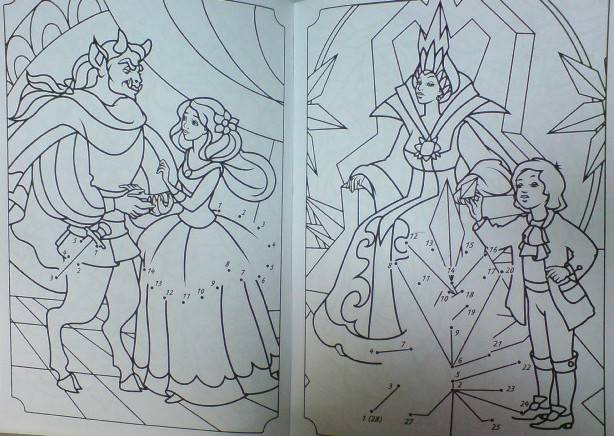 Иллюстрация 2 из 8 для Рисуем по точкам. Волшебные сказки | Лабиринт - книги. Источник: Настёна