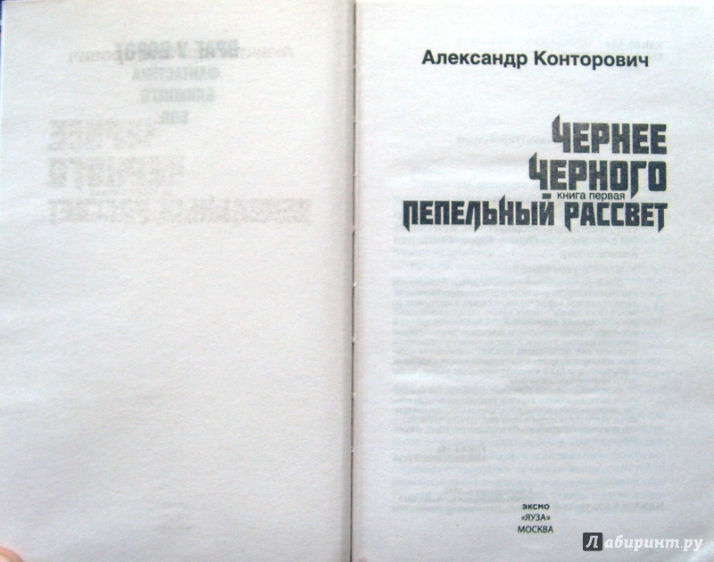 Иллюстрация 3 из 16 для Чернее черного. Книга 1. Пепельный рассвет - Александр Конторович | Лабиринт - книги. Источник: Соловьев  Владимир