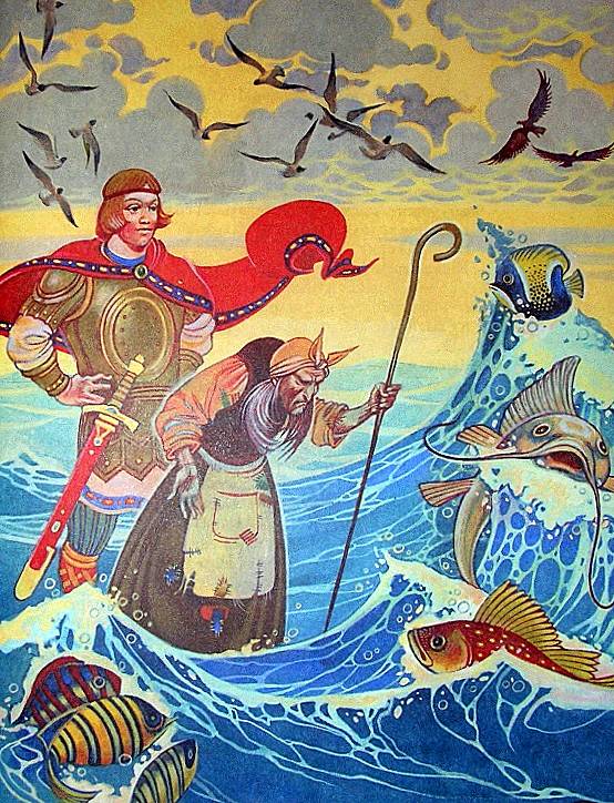 Иллюстрация 23 из 62 для Русские богатыри: былины и героические сказки | Лабиринт - книги. Источник: Валерия