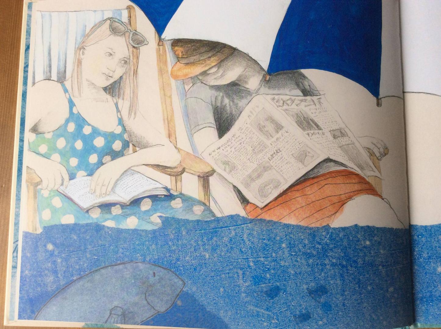 Иллюстрация 20 из 36 для Амели и рыбка - Хельга Банш | Лабиринт - книги. Источник: Шев  Татьяна Вениаминовна