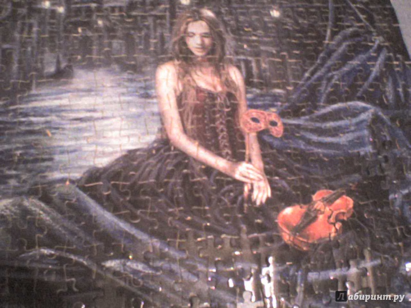 Иллюстрация 8 из 16 для Puzzle-1000 "Принцесса Изгнанных, Victoria Frances" (10045) | Лабиринт - игрушки. Источник: Роза с шипами