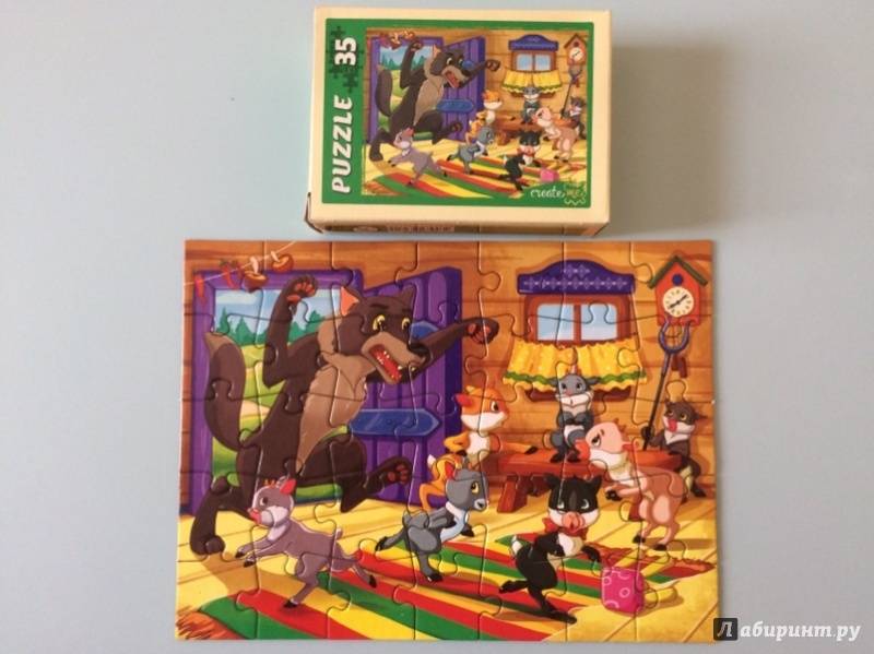 Иллюстрация 7 из 11 для Puzzle-35 "Сказки детства" (в ассортименте) (П35-3252) | Лабиринт - игрушки. Источник: Марина